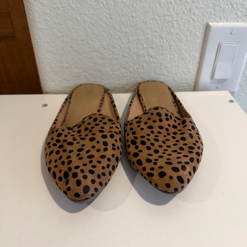 Sun + Stone Tan and Black Mules